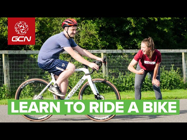 starting bike riding