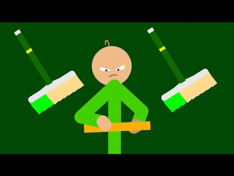 SWEEPING TIME - Baldi's Basics animation Stick nodes