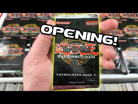 *BIGGEST YuGiOh CLASSIC TOURNAMENT PACK 6 TP6 BOOSTER PACK OPENING ON YOUTUBE* Old School Cards! JRB