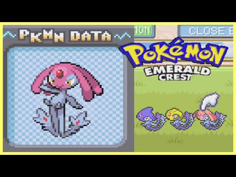 How To Get Mesprit Uxie & Azelf In Pokemon Emerald Crest! Lake Guardians Locations