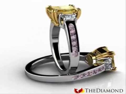 Handmade Platinum ring-18k yellow gold