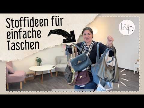 Stoffideen für einfache Taschen - Aus dem Atelier von lillesol & pelle