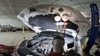 How To Replace A/C Compressor In A 2014 Mercedes Benz ML350 V6 3.5L