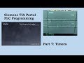 Siemens TIA Portal Timers