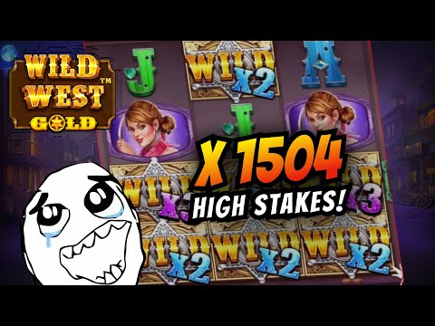 ULTRA HIGH STAKES SPINS & HUGE WINS ON WILD WEST GOLD SLOT