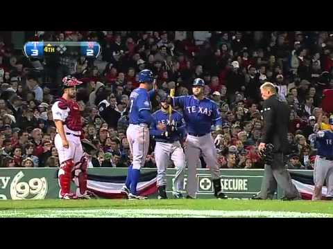 2012/04/18 Napoli's two-run homer