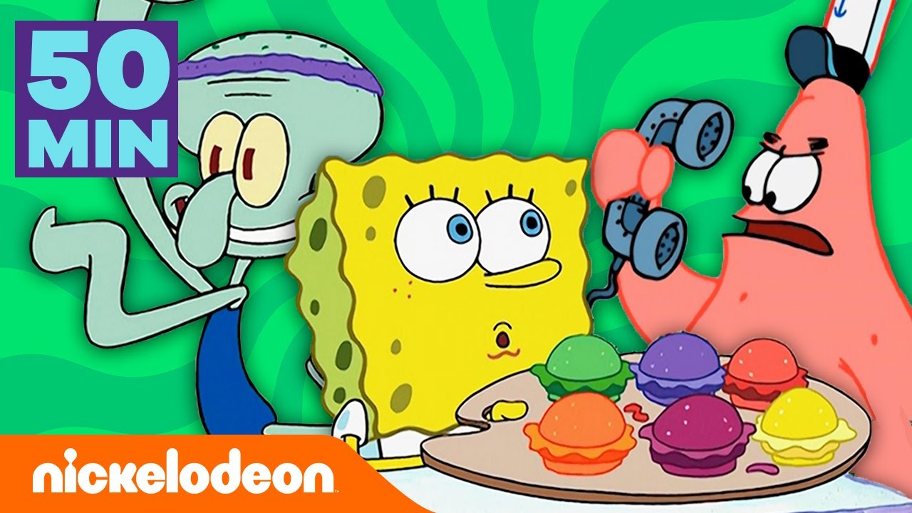 SpongeBob Schwammkopf | Das Beste aus Staffel 2 in 50 Minuten | Nickelodeon Deutschland