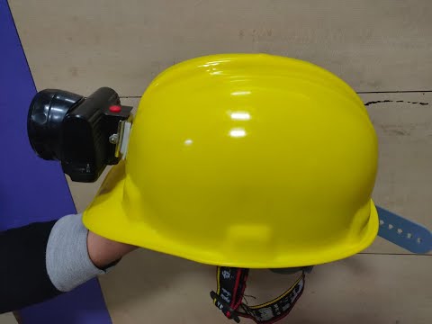 High density polyethylene blue industrial safety helmets, si...