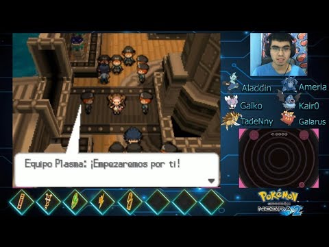 Pokemon Negro 2 | Cap 23 - Combates dobles con Cheren y Judal vs el Equipo Plasma! D: