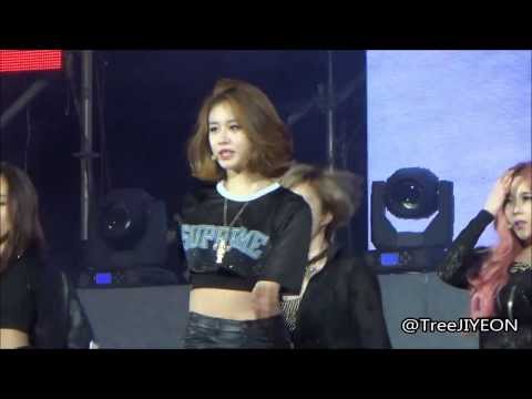 [FanCam] JIYEON (T-ARA) - I go crazy because of you : 20140119 Chengdu Concert