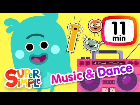 The Super Simple Show - Music & Dance | Cartoons For Kids