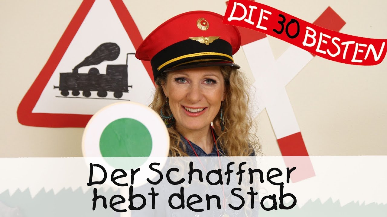 Kinderlieder Kinderlieder Fasst Euch An Wir Fahren Mit Der Eisenbahn Text: Kinderlieder – Der Schaffner Hebt Den Stab | MusikGuru