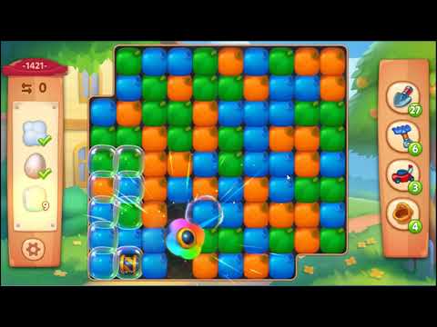 Farmscapes Level 1421 - NO BOOSTERS 🌻🚜🐔 | SKILLGAMING ✔️