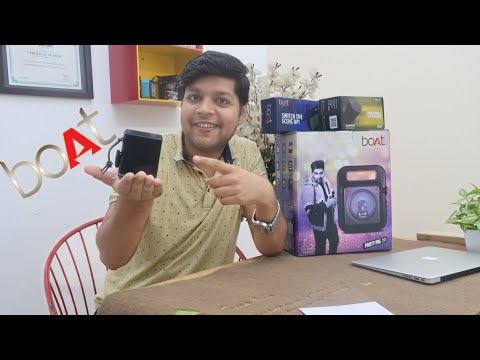 Boat 170 Bluetooth Speaker Unboxing & Review With Water Test In Hindi - Giveaway