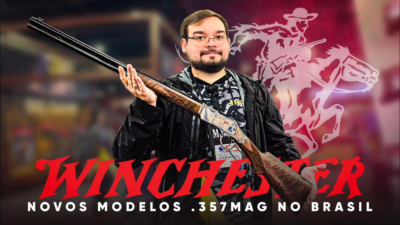 EXCELENTE NOTÍCIA 5 modelos Winchester .357MAG e .22LR chegam oficialmente ao Brasil 🇧🇷