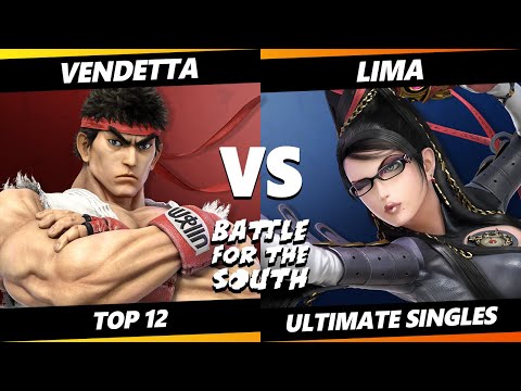Battle for the South - Vendetta (Ryu, Terry) Vs. Lima (Bayonetta) Smash Ultimate - SSBU