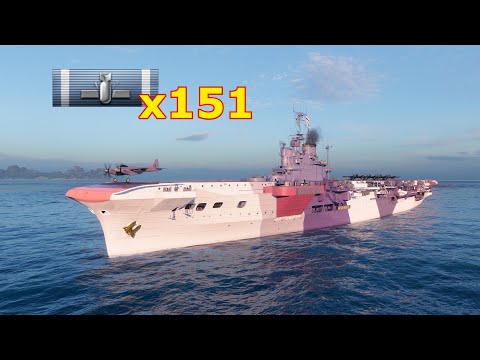 World of WarShips Indomitable - 2 Kills 206K Damage