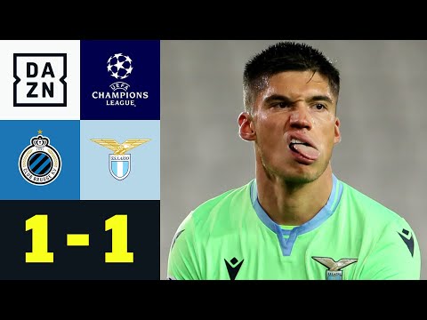 Klares Foul macht frühen Correa-Treffer wett: Brügge - Lazio 1:1 | UEFA Champions League | DAZN