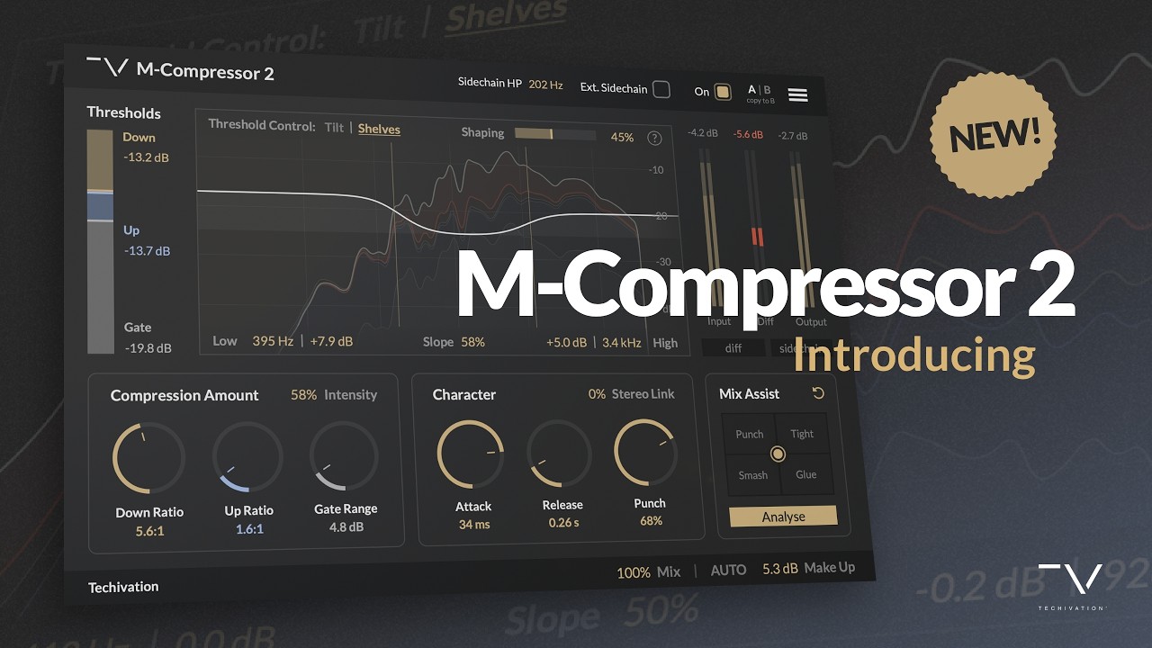 NEW! Techivation M-Compressor 2