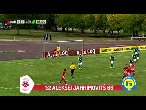 XVII voor 2015: JK Narva Trans - Tallinna FC Levadia 1:3 (0:0)