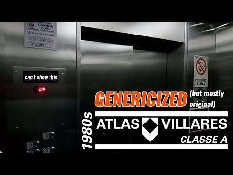 Partially modded ATLAS Classe A (mod. Generic) Traction Elevator - NH Hotel - West Downtown - GO, BR