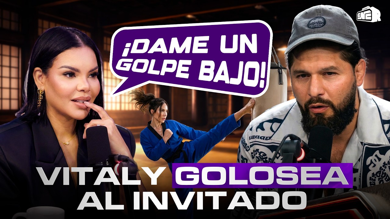 VITALY SÁNCHEZ GOLOSEA A EXPERTO EN ARTES MARCIALES: “DAME UN GOLPE BAJO”