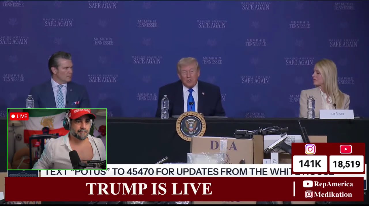LIVE - Trump in Memphis - Real Talk. Real Debate.