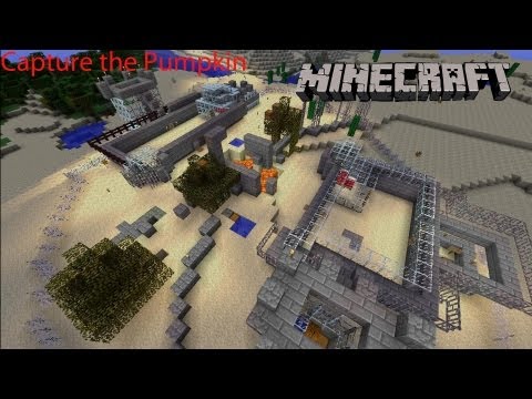 EPIC Minecraft Xbox PVP Battle - CAPTURE the PUMPKIN!