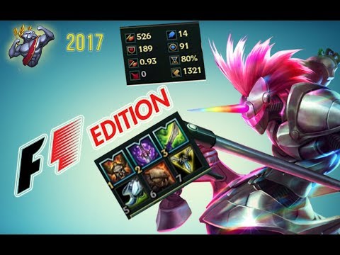 Hecarim F1 Edition  +1300 Ms (URF 2017)