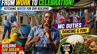 FROM BUILDING TO PARTY! 🥳 Fetching Water, Hosting a Ceremony & Enjoyin