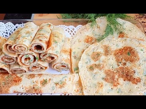 Börek tadinda otlu krep-kaygana tarifi | Mutlu Turk Mutfagi - Happy Turkish Kitchen