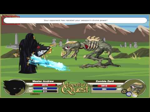 AdventureQuest- The Edge of Extinction (Paladins vs. Necromancers War)