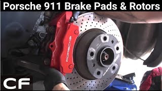 How to Change Porsche Brakes - Brake pad and rotor tutorial on my 911