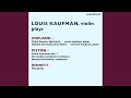 Violin Sonata: III. Allegretto Giusto
