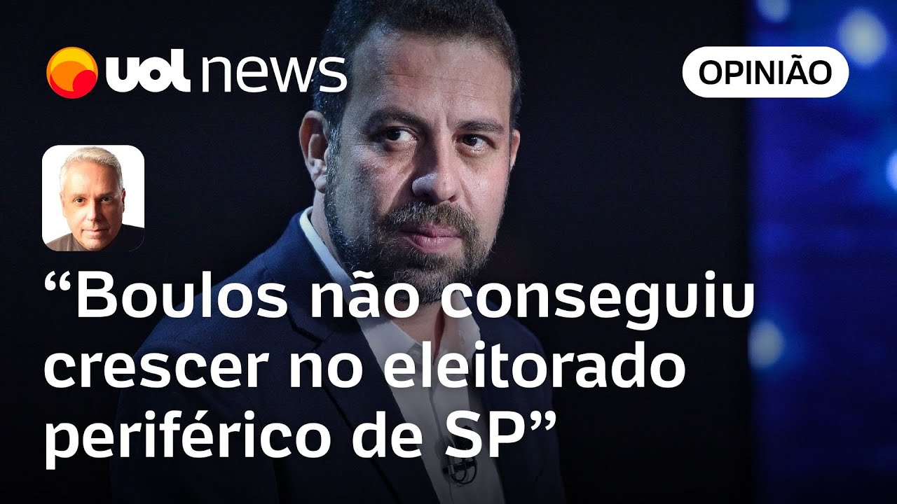 Datafolha mostra que Boulos não está garantido no 2º turno de São Paulo, analisa Toledo