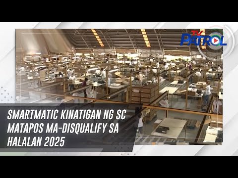 Smartmatic kinatigan ang SC matapos ma-disqualify sa Halalan 2025