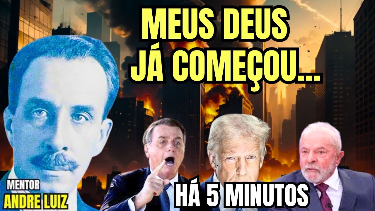 🚨 MEU DEUS! 🚨 Psicografia de André Luiz para 2025 – Revelações Assustadoras!