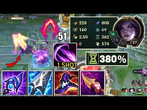 W CHỈ 1 GIÂY = 1000 DAME VỚI KAI'SA FULL AP TẠI URF 2023