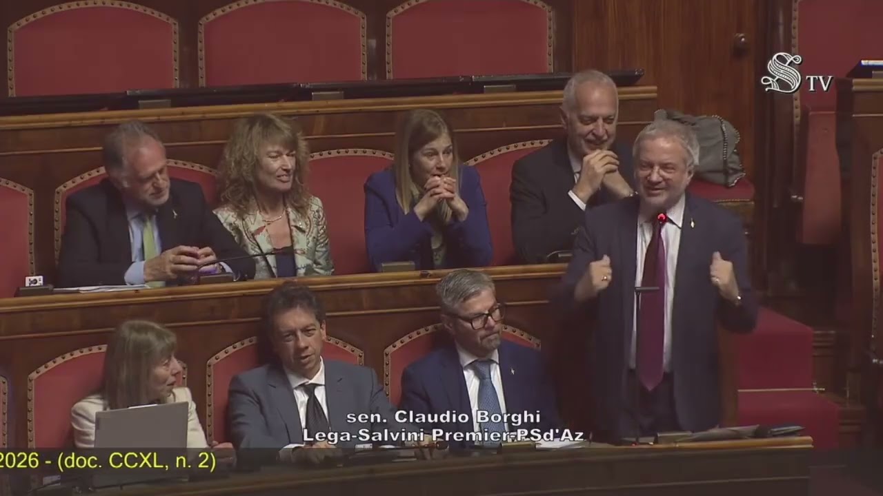 BORGHI: "L'OMETTO DOMBROVSKIS CI FA LA MORALE CON I SOLDI NOSTRI: BASTA QUESTE FOLLI REGOLE UE"
