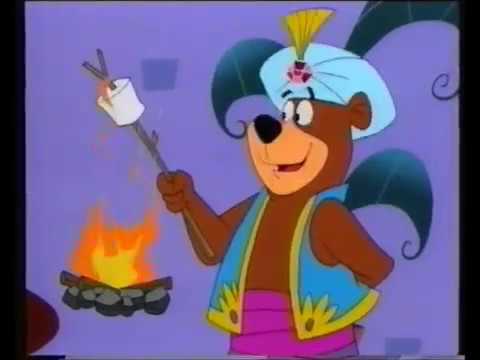 Scooby-Doo! in Arabian Nights Trailer (VHS Capture) with yogi bear
