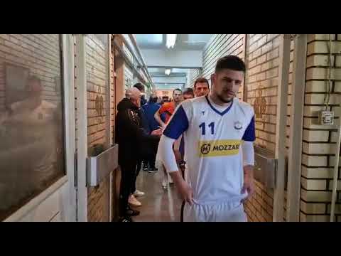 Izlazak igrača na teren, Radnički - Jagodina 1:0, Pirot 05.03.2023.