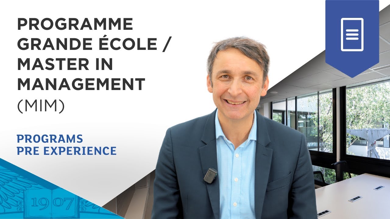 Présentation du programme