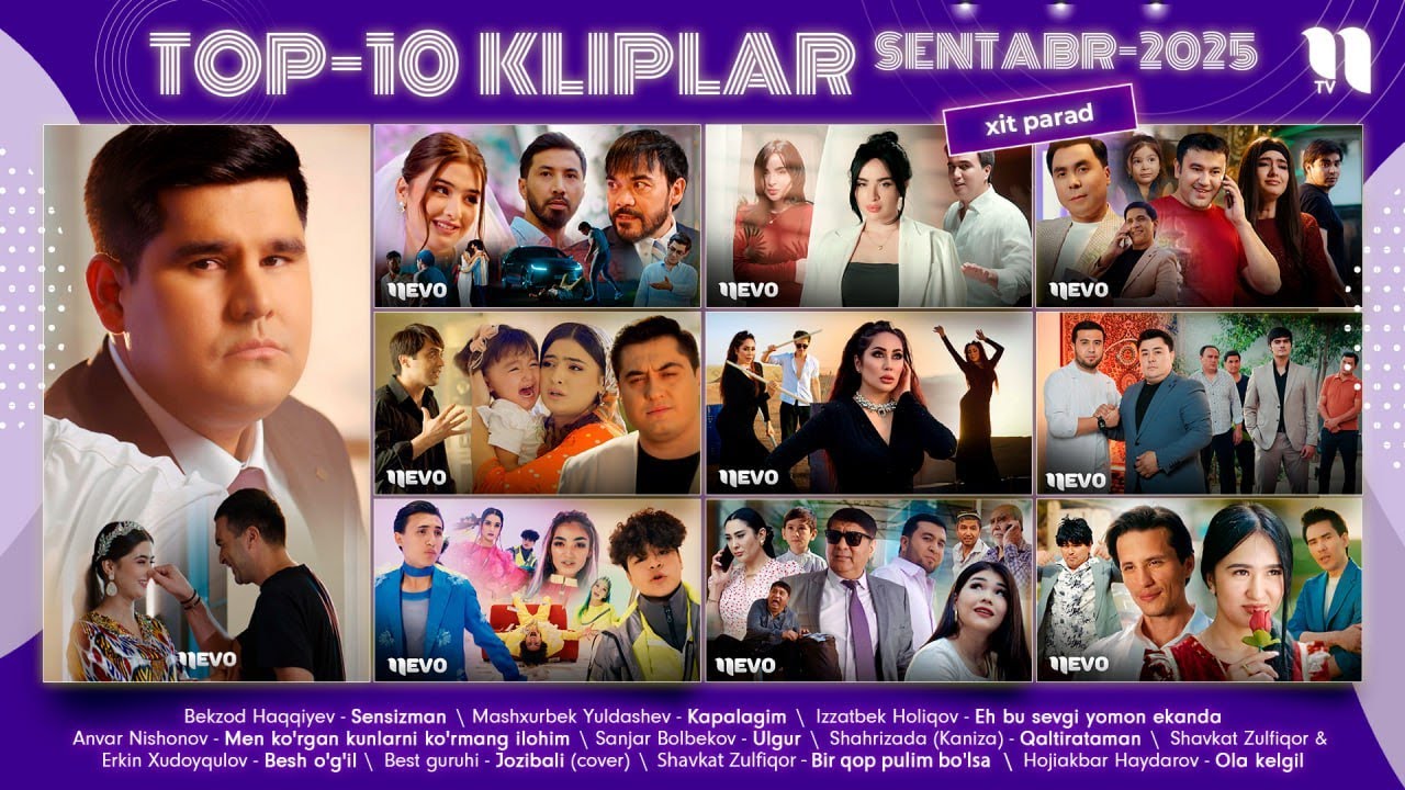 TOP-10 Cliplar Sentabr-2025