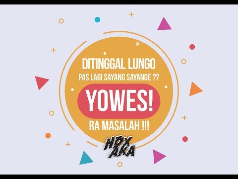 NDX A.K.A - Yowes ( Official Video Lirik )