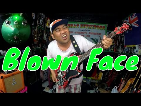 Sehat Effectors Blown Face TFK ASY24 - Epiphone SG Emily The Strange with Filtertron Pickups