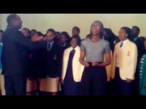 Watershed College Choir singing "Ride the Chariot"