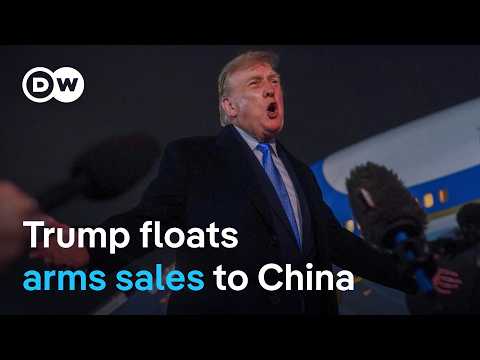 Does Trump see Taiwan arms sales as a bargaining chip with China? | DW News
