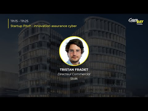 Pitch Innovation assurance cyber, Tristan Fradet, Stoïk - YouTube