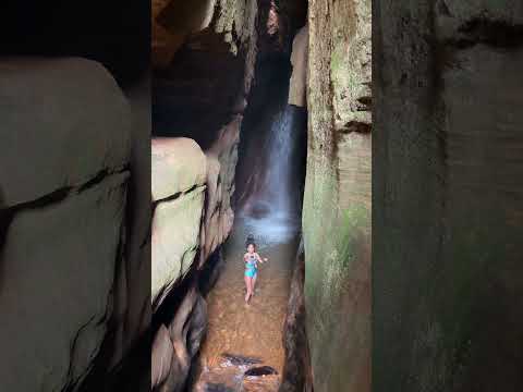 Cachoeira da Andorinha no parque das Andorinhas em Ouro Preto mg#cachoeira #natureza #mg