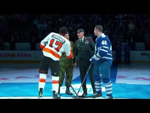 Canadian Armed Forces Appreciation Night Ceremony - February 20, 2016